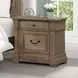 Sheringham Weathered Gray 2 Drawer Nightstand