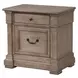 Sheringham Weathered Gray 2 Drawer Nightstand
