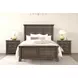 Huddersfield Dark Walnut Panel Bedroom Set
