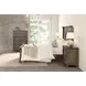 Huddersfield Dark Walnut Panel Bedroom Set