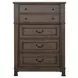 Huddersfield Dark Walnut Panel Bedroom Set