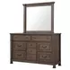 Huddersfield Dark Walnut 9 Drawer Dresser
