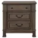Huddersfield Dark Walnut Panel Bedroom Set
