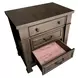 Huddersfield Dark Walnut Panel Bedroom Set