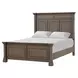 Huddersfield Dark Walnut Panel Bedroom Set