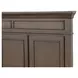 Huddersfield Dark Walnut Panel Bedroom Set