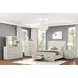 Wellingborough Light Gray 6 Drawer Dresser