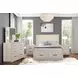 Wellingborough Light Gray 6 Drawer Dresser