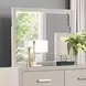 Wellingborough Light Gray Storage Panel Bedroom Set with LED Light