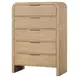 Handforth Natural 5 Drawer Chest