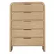 Handforth Natural 5 Drawer Chest