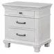 Swanley Weathered Gray 3 Drawer Nightstand