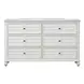 Whitehaven Antique White Panel Bedroom Set
