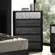 Sterling West Ash Gray 5 Drawer Chest