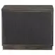 Sterling West Ash Gray 1 Drawer Nightstand with USB Charging