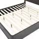 Sterling West Ash Gray King Panel Bed