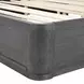 Sterling West Ash Gray King Panel Bed