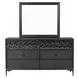Bashford Espresso 6 Drawer Dresser