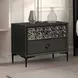 Bashford Espresso 2 Drawer Nightstand with USB Charging
