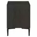Bashford Espresso 2 Drawer Nightstand with USB Charging