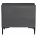 Bashford Espresso 2 Drawer Nightstand with USB Charging