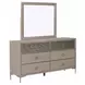 Bashford Natural Oak 6 Drawer Dresser