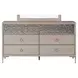 Bashford Natural Oak 6 Drawer Dresser