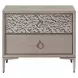 Bashford Natural Oak 2 Drawer Nightstand with USB Charging