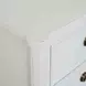 Altamira White 2 Drawer Nightstand with USB Charging