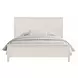 Altamira White King Panel Bed