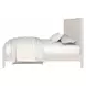 Altamira White King Panel Bed