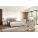 Fareham Oak Queen Panel Bed