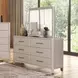 Fareham Oak Rectangular Dresser Mirror