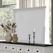 Hampstead White and Dark Brown Storage Panel Bedroom Set