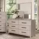 Belize Natural Oak Panel Bedroom Set