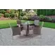 Niambi Gray Outdoor Rectangular Patio Table