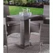 Niambi Gray Outdoor Rectangular Patio Table