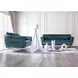 Civellutino Teal 80" Sofa