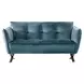 Civellutino Teal Living Room Set