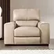 Marsicano Taupe Upholstered Chair