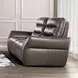Granucci Gray 63" Power Reclining Loveseat