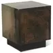 St. George Oxidized Black Square Side Table