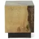 St. George Oxidized Black Square Side Table