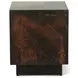 St. George Oxidized Black Square Side Table