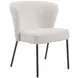 Aimee White Stackable Dining Chair Set of 2
