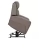 Callahan Sydney Brunette Lay Flat Power Lift Recliner with Heat and Massage