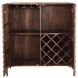 Acres Brownstone 2 Door Bar Cabinet