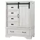 Foundry White Dove 5 Drawer Chifferobe