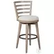 Meadowbrook Brown Swivel Bar Stool