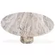 Giza Beige Round Marble Cocktail Table